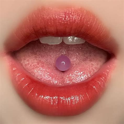 Glow In The Dark Tongue Barbellcandy Colors Tongue Etsy In 2023 Tongue Piercing Jewelry