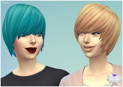 My Sims 4 Blog David Sims Emo Hair For Females David Sims Emo