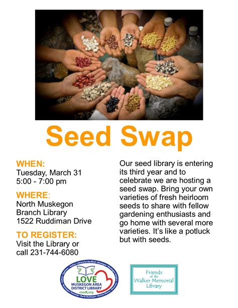 Seed Swap Cancelled Downtown Muskegon