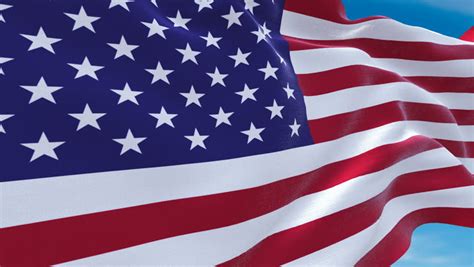 American Flag Proud Wave Stock Footage Video 6024245 Shutterstock