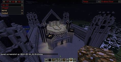 Dark Mid Evil Castle Minecraft Project