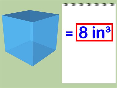 How To Calculate The Volume Of A Cube With Examples Wikihow