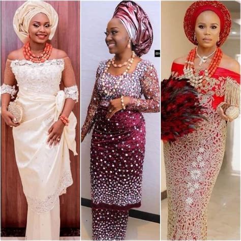 Latest Lace Blouse Styles For Wrappers 2020 Igbo Blouses