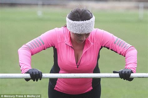 Labour Mps Wife Karen Danczuk Works Out In Public After Being Labelled
