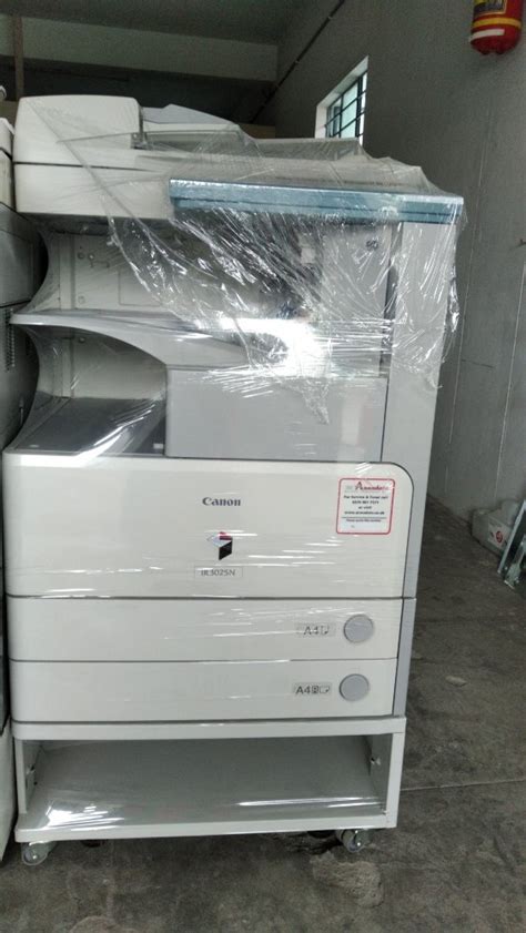 Multi Function Black White Canon Photocopy Machine Supported Paper