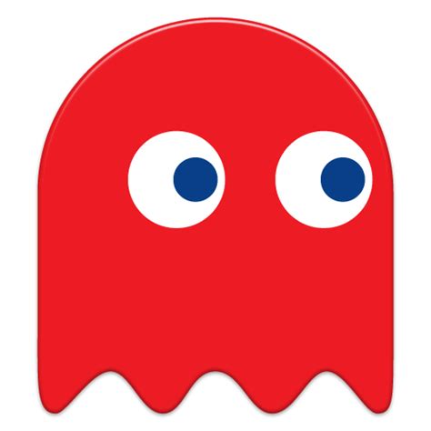 Pacman Fantasma Rojo Png Transparente Stickpng