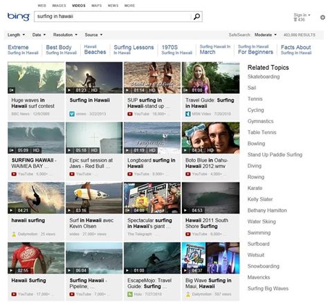 Microsoft Launches New Bing Video Search Experience