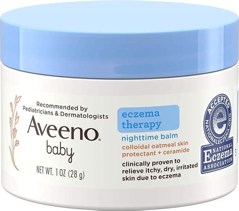 Buy Aveeno Baby Eczema Therapy Nighttime Balm With Colloidal Oatmeal