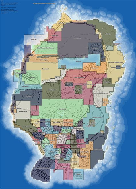 Gta 5 Map With Street Names Maps Model Online