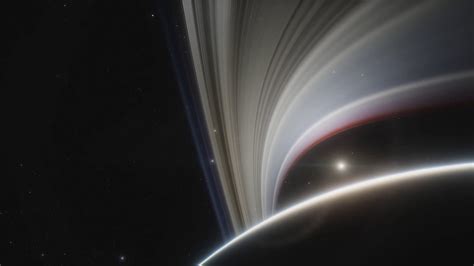 Saturn Majestic Planet With Stunning Rings Stock Motion Graphics Sbv