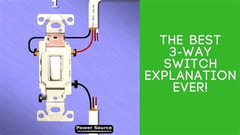Depending on the location of the light (whether it falls between the switches or after both), the wiring sequence will differ. The Best 3 Way Switch Explanation Ever! - YouTube