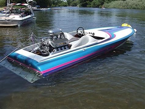 Get an email alert for new ads matching your search. Vintage V-drive Flat Bottom Ski Boat | Flat bottom boats ...