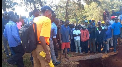 Man Josphat Buried Alive While Digging Pit Latrine In School Photos