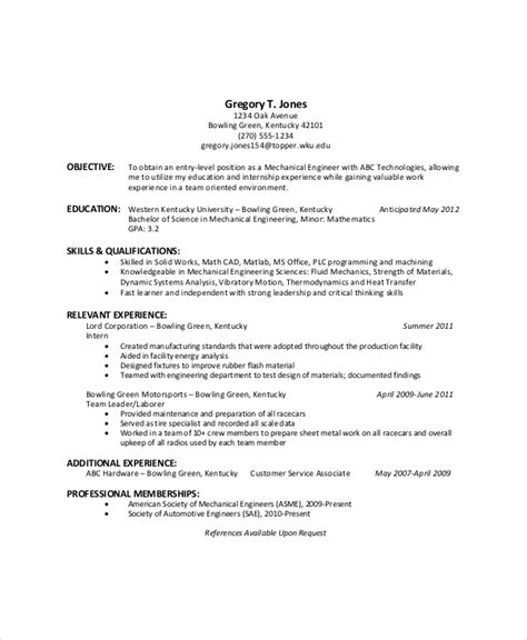 Free 6 Sample General Resume Objective Templates In Pdf Ms Word
