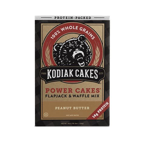 Kodiak Cakes Peanut Butter Flapjack And Waffle Mix 14g Protein Per