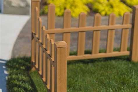 Picket Corner Fence Vita Arbors Pergolas And Trellises