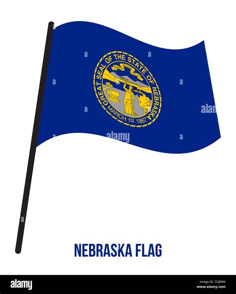 State Flag Nebraska High Resolution Stock Photography And Images Alamy