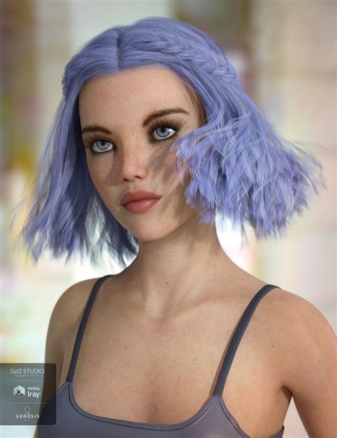 jocelyn hair for genesis 3 and 8 female s 3d models and 3d software by daz 3d genesis 3 boho