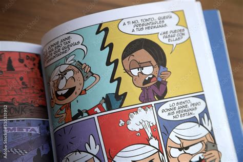 Comic Book From The Television Series The Loud House Lincoln And His