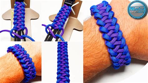 A paracord bracelet can be a handful to diy too since it's a smaller item, while a paracord belt allows you more room to work on. How to make Awesome Paracord Bracelet Fast Elegant Easy World of Paracord Tutorial's DIY - YouTube