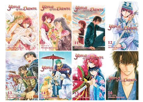 Yona Of The Dawn Manga Series By Mizuho Kusanagi Collection Set Of
