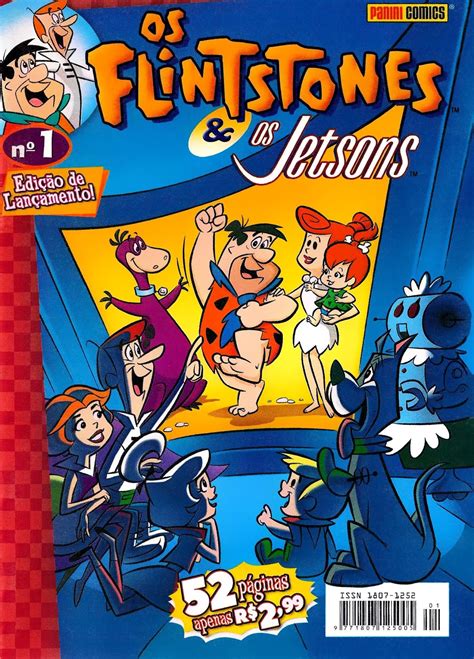 Pr Gibis Antigos Os Flintstones And Os Jetsons Nº 1 Setembro 2004 Ed Panini