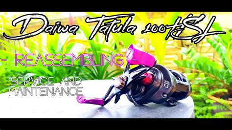 2013 Daiwa Tatula 100HSL Part 2 Reassembling Reel Service And