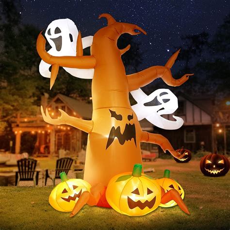 New Halloween Toy 240cm Pumpkin Head Horror Ghost Ghost Garden Outdoor