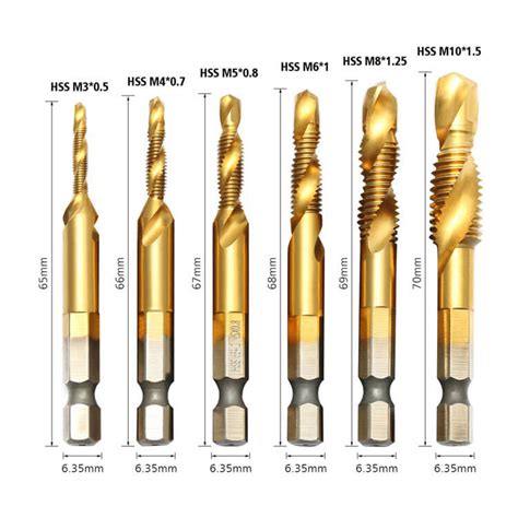Hss Combination Tapping And Drilling Bits Ares Tools
