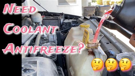How To Add Coolant Antifreeze To Your Radiator Or Reservoir Dodge Ram Youtube
