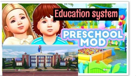 Better Schools In The Sims 4preschool Mod How To Download Youtube