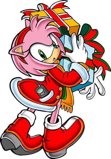 Sonic Adventure Xmas Amy Amy Rose Gallery Sonic Scanf