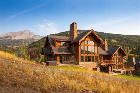 Sapphire Mountain Retreat Rustic House Exterior Other By Rocky