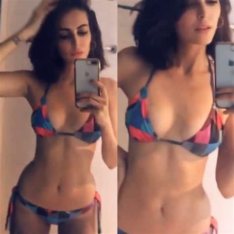 Mandana Karimi Flaunts Her Toned Body In A Colourful Bikini Watch