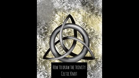 How To Draw A Trinity Celtic Knot In Procreate Youtube