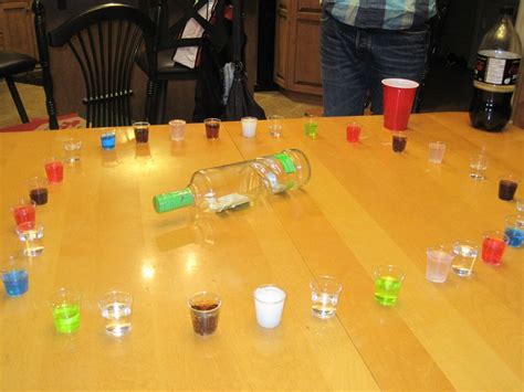 Bachelorette Party Shot Roulette Not All The Shots Are Alcoholic Spin The Bottle And Take