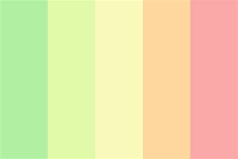 Minty Melon Color Palette