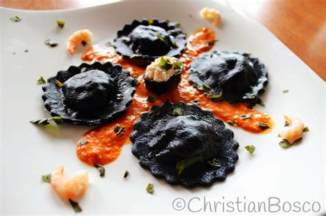 Maybe you would like to learn more about one of these? @dolcezzedinonnapapera: Ravioli al nero di seppia con ...