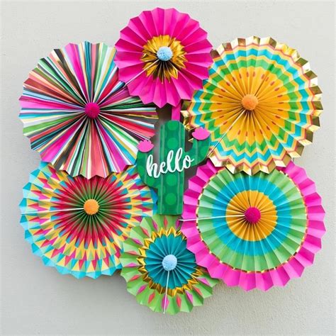 Featuring cacti print and solid color fans, they're. Cactus Welcome Sign | Oriental Trading | Paper fans ...