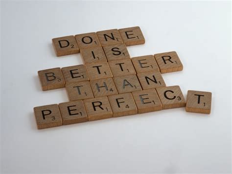 Perfection Is A Myth And The Enemy Of Productivity