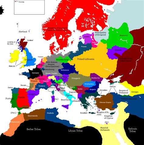 Second Europe 1430 1430 1459 Map Game Alternative History