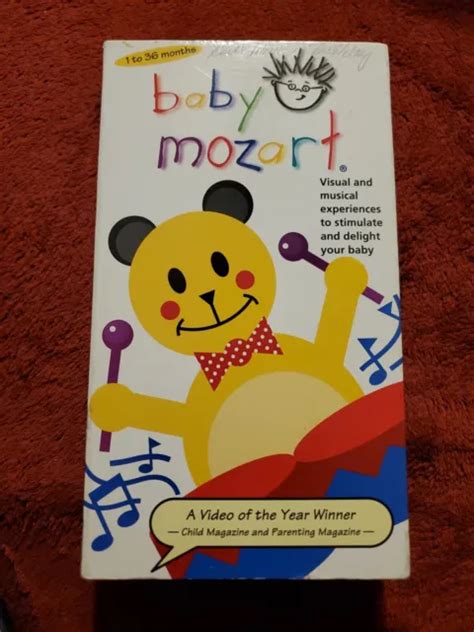 Baby Einstein Baby Mozart Vhs Music Festival 1 36 Months Ages 1998 £