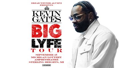 Kevin Gates Brings The Big Lyfe Tour To Michigan Lottery Amphitheatre