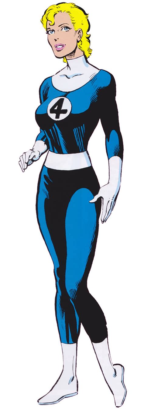 Invisible Woman Marvel Comics Fantastic 4 1980s Character