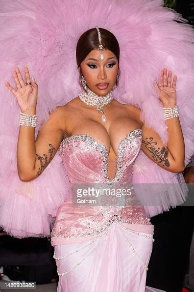 Cardi B Departs The Mark Hotel For The 2023 Met Gala Celebrating News Photo Getty Images