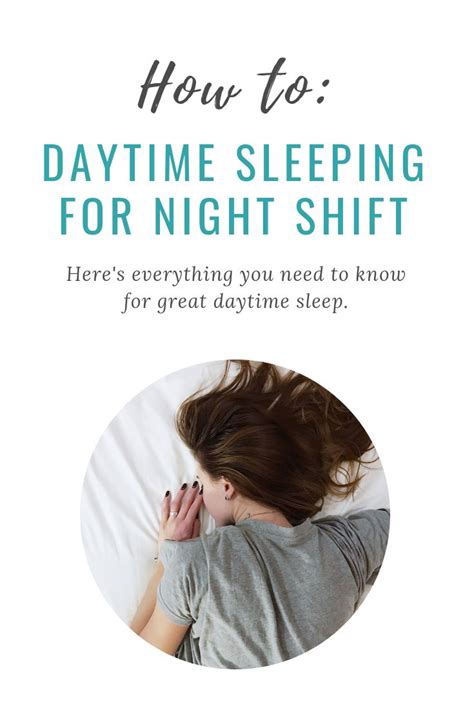 Daytime Sleeping For The Night Shift Night Shift Wellness Working