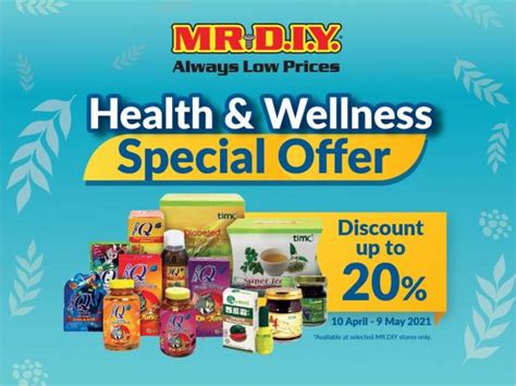 Check spelling or type a new query. MR DIY Health & Wellness Promotion (10 April 2021 - 9 May ...