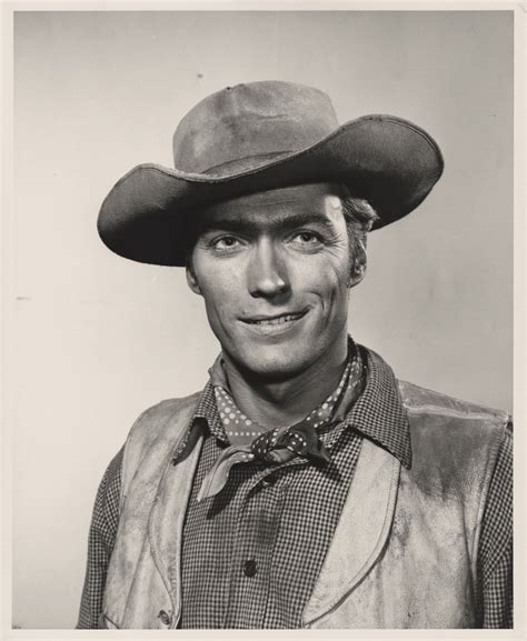 Clint Eastwood ~ Original Early 1960s Portrait For Television Program