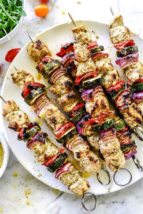 Grilled Greek Chicken Kebab Recipe