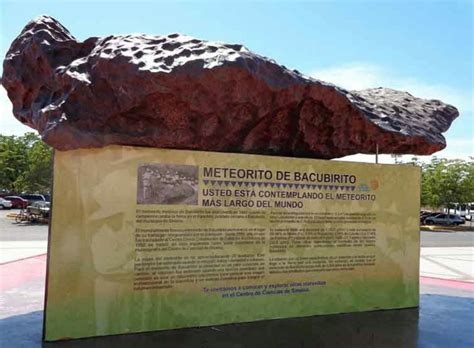 El meteorito es un mineralque se extrae de lugares donde haya impactado un meteorito. Meteorito de Bacubirito, un pedacito de cielo para ...
